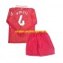 Camisola Liverpool Virgil 4 Criança Equipamento Primeiro 2024-2025 Manga Comprida